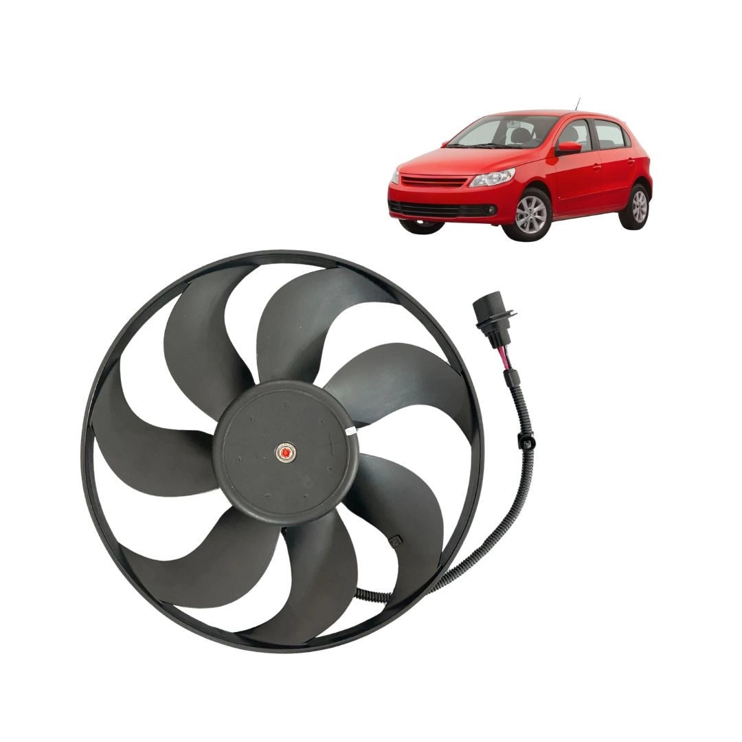 Ventoinha Radiador VW G5 Fox Gol Saveiro Voyage 1.0 1.6