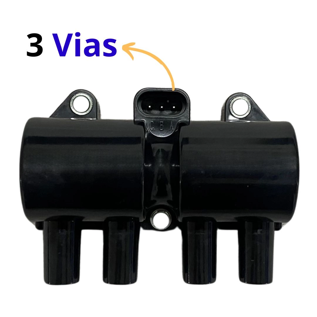 Bobina Ignição Para Stilo 1.8 2002 a 2011 3 Pinos Delphi