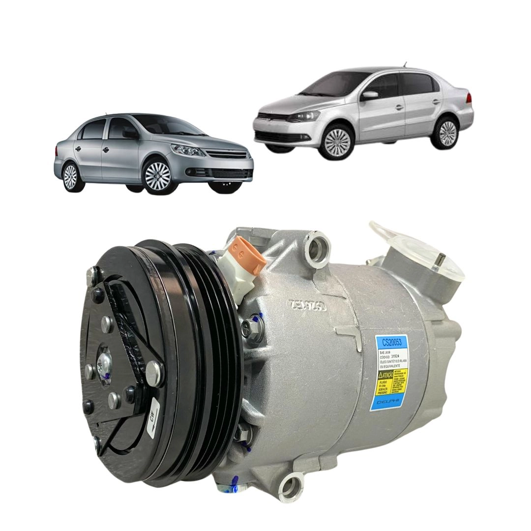Compressor Ar Condicionado Para Voyage 1.0 1.6 2009 a 2015