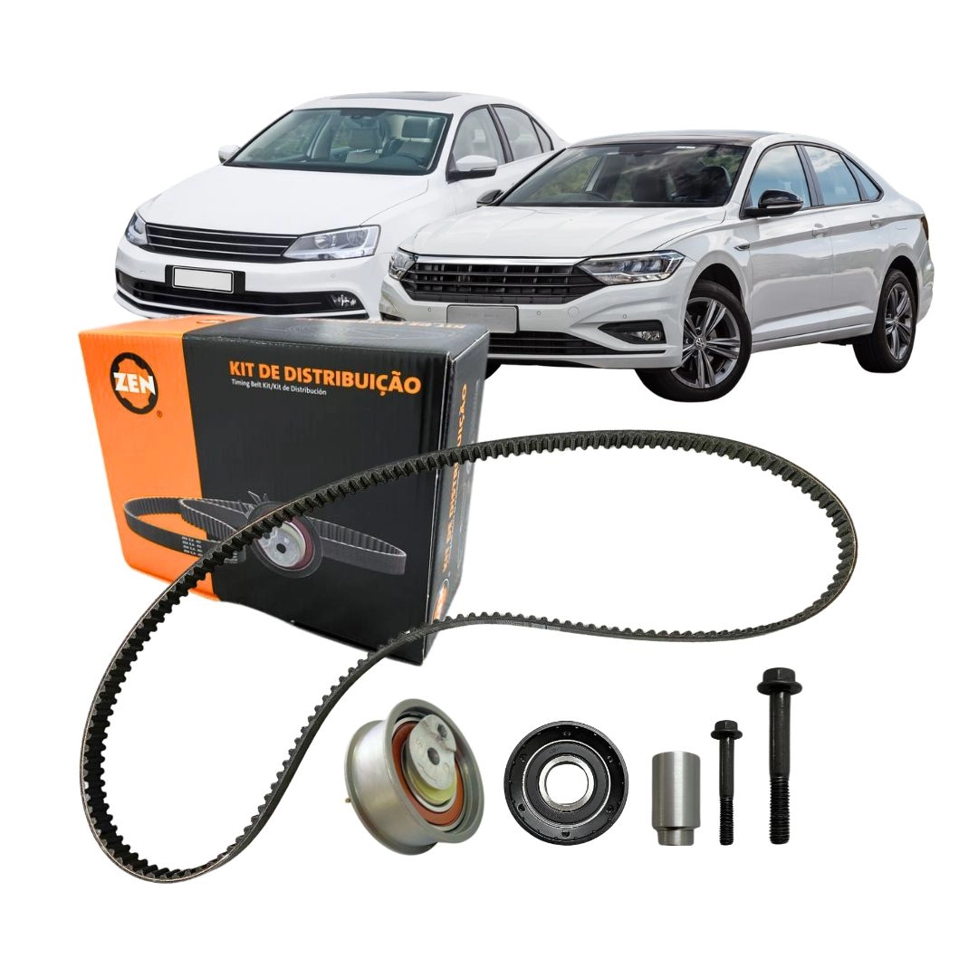 Kit Polia Tensor Correia Dentada Para Jetta 1.4 Após 2016 Kit Polia Tensor Correia Dentada Para Jetta 1.4 Após 2016