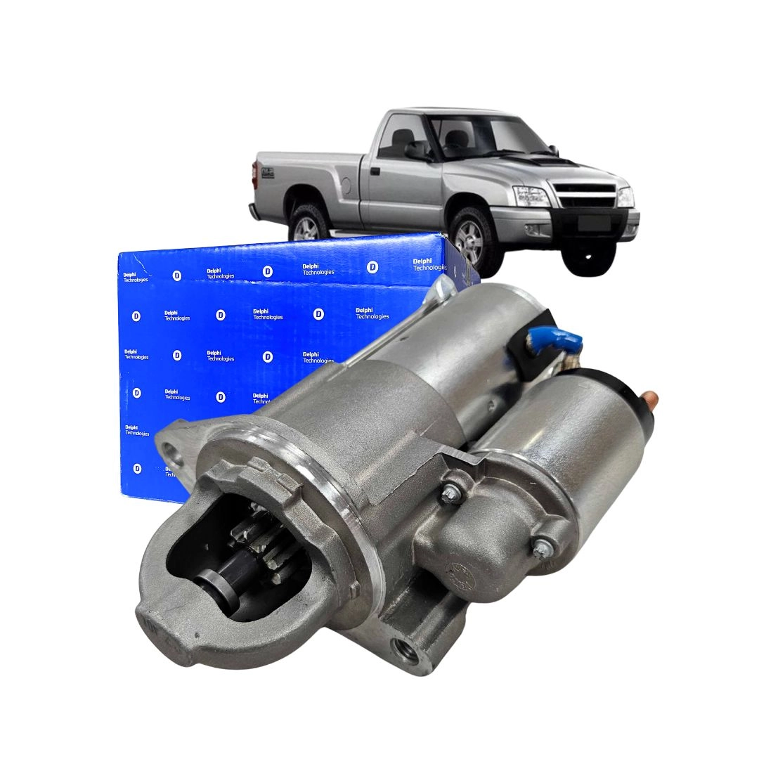 Motor Partida Arranque Para S10 Zafira Blazer Astra Vectra 2.0 2.2 2.4 16v DOHC Após 2000