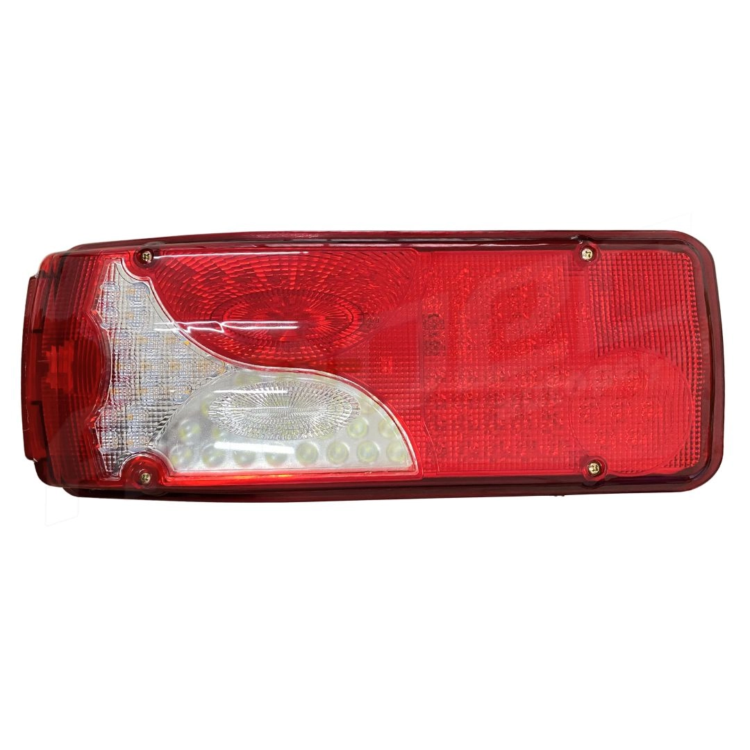 Lanterna Traseira Botinha LED 24v Para Scania Série 4 Scania Série 5 Após 2007 Com Vigia  Esquerdo