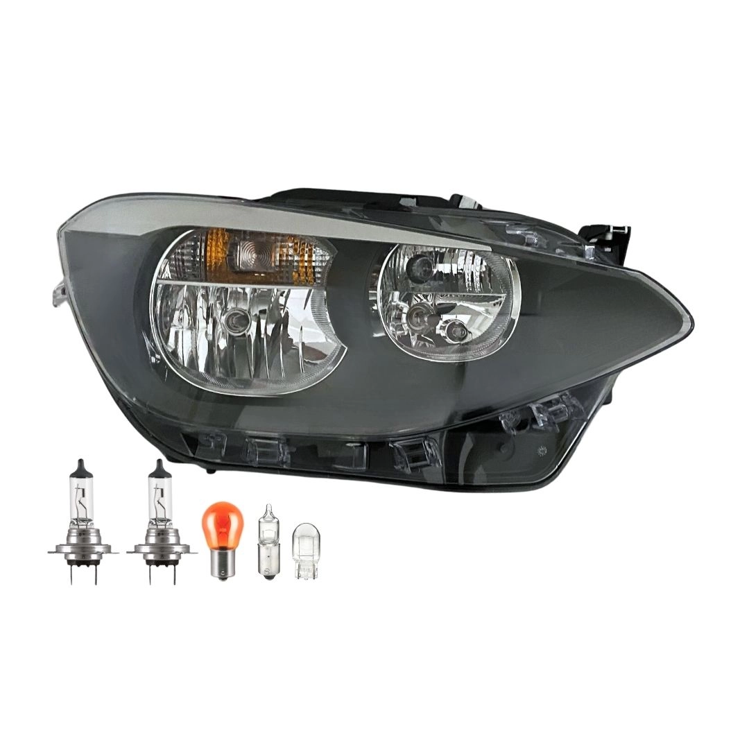 Farol Para BMW 114i 116i 118i 2012 a 2015 Lado Direito Hella Farol Para BMW 114i 116i 118i 2012 a 2015 Lado Direito Hella