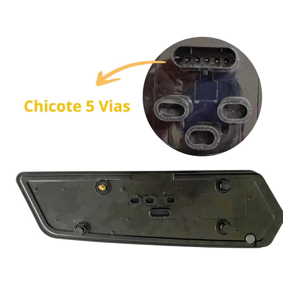 Lanterna Traseira Multi Vision Led 24V Seta Sequencial LD