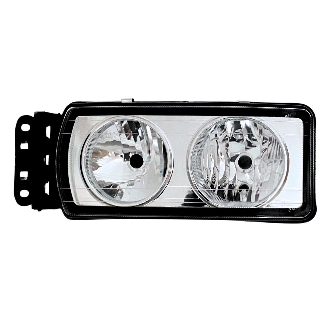 Farol Dianteiro Principal Para Iveco Stralis Tector AP06 Fundo Cromado Lado Esquerdo Autolux Farol Dianteiro Principal Para Iveco Stralis Tector AP06 Fundo Cromado Lado Esquerdo Autolux