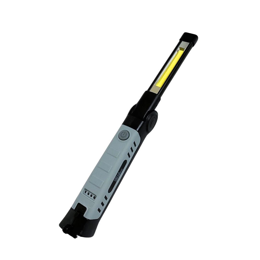 Lanterna Magnetica Gancho Led Recarregavel Dobravel Hella