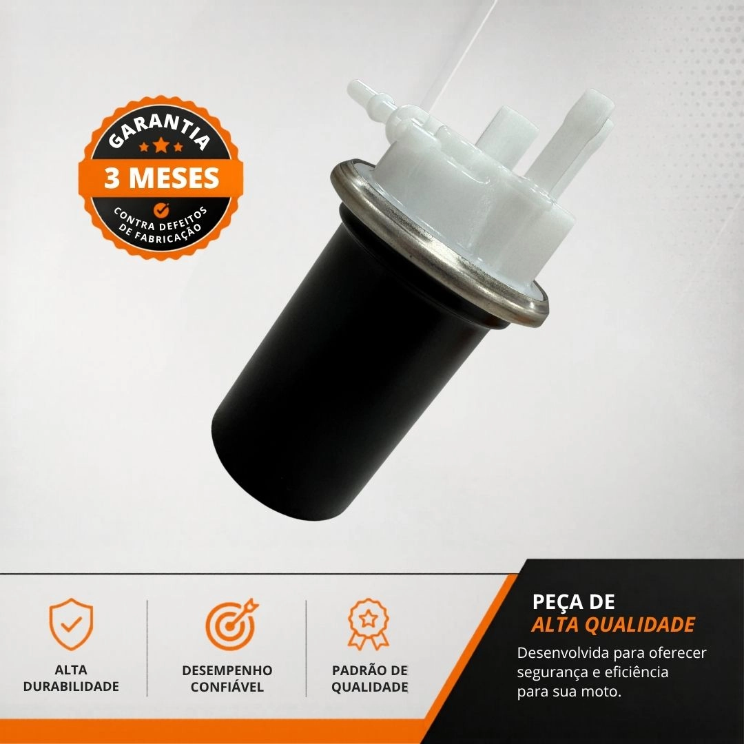Bomba Combustível Flex Para Honda NXR Bros 150 Ks Es Esd 2011 a 2014 Magnetron 90217090