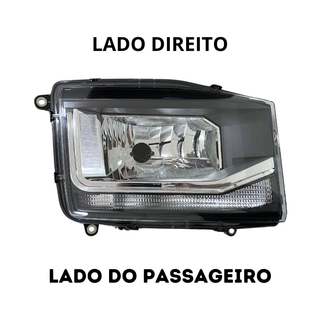 Par Farol Para VW Novo Delivery 4180 11280 13180 11180
