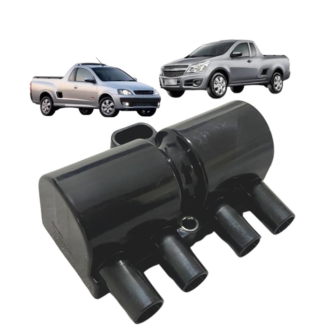 Bobina Ignição Para Montana 1.4 1.8 2003 a 2021 3 Pinos