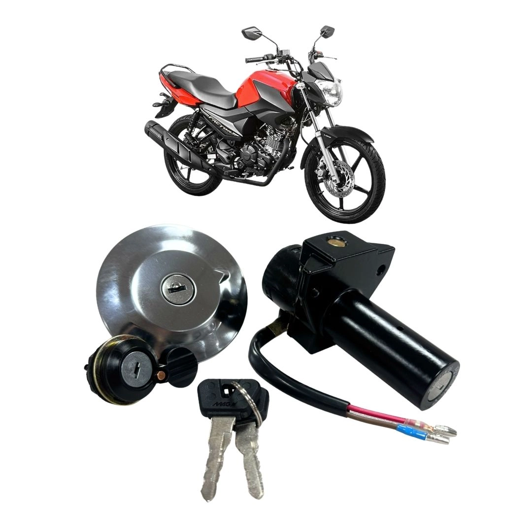 Kit Conjunto De Travas Ignição Para Yamaha Factor 150 YBR 125 150 XTZ 125 2016 a 2024 Original Magnetron 90264580 Kit Conjunto De Travas Ignição Para Yamaha Factor 150 YBR 125 150 XTZ 125 2016 a 2024 Original Magnetron 90264580