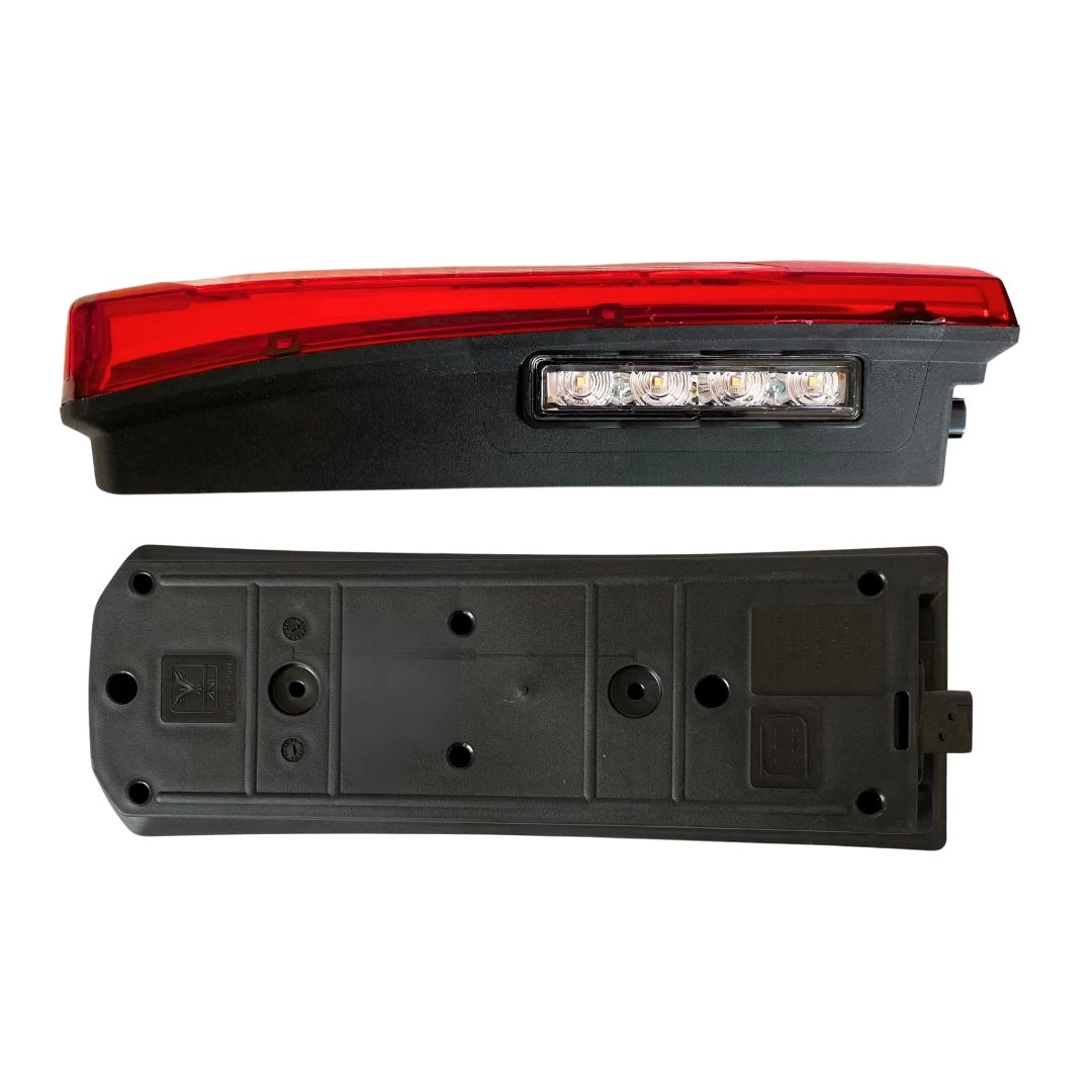 Lanterna Traseira LED 24V Para Mercedes Acor Actros 2019 a 2023 Accelo Atron Atego Lado Esquerdo