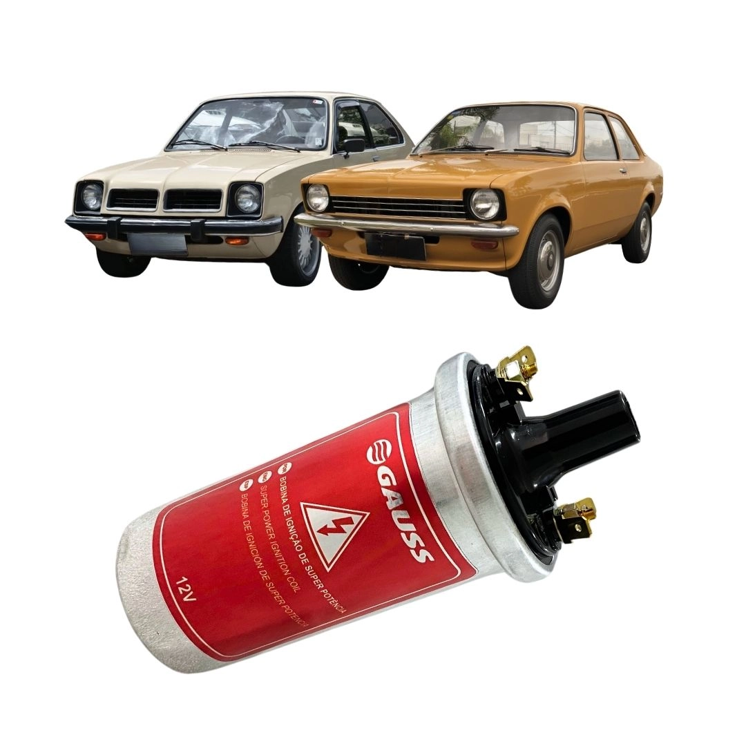 Bobina Ignição 12v Para Chevette 1.4 1974 a 1982 0221119021 Bobina Ignição 12v Para Chevette 1.4 1974 a 1982 0221119021