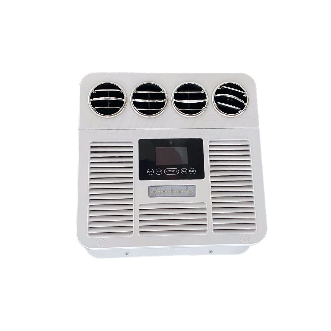 Kit Ar Condicionado Elétrico Teto Caminhão Van Motorhome 24v Kit Ar Condicionado Elétrico Teto Caminhão Van Motorhome 24v