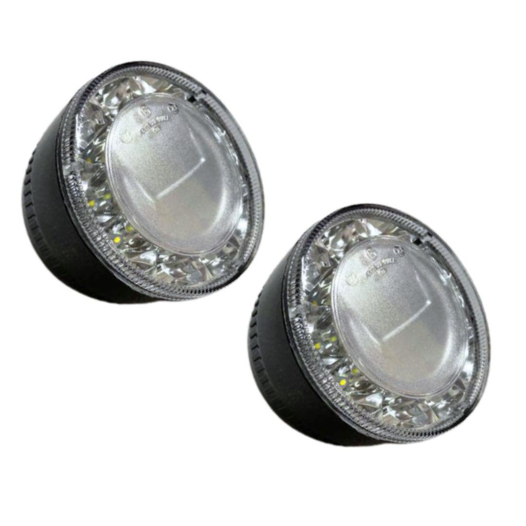 Par Farol Auxiliar Milha DRL LED 24v Para Mercedes Benz Accelo Após 2023 Sinal Sul A9798200356 Par Farol Auxiliar Milha DRL LED 24v Para Mercedes Benz Accelo Após 2023 Sinal Sul A9798200356