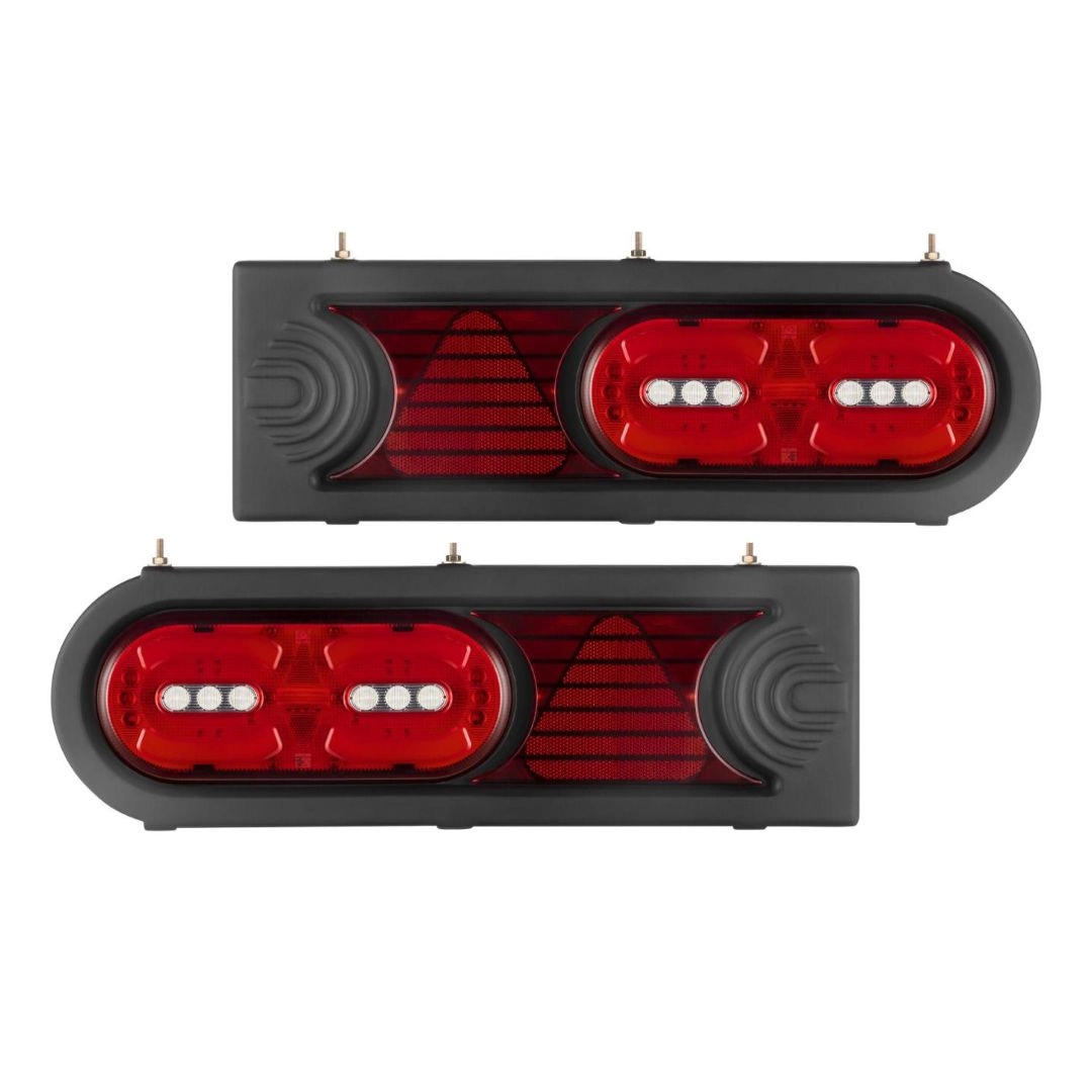 Par Lanterna Traseira Caminhão Carreta Randon Modulo 24v LED Par Lanterna Traseira Caminhão Carreta Randon Modulo 24v LED