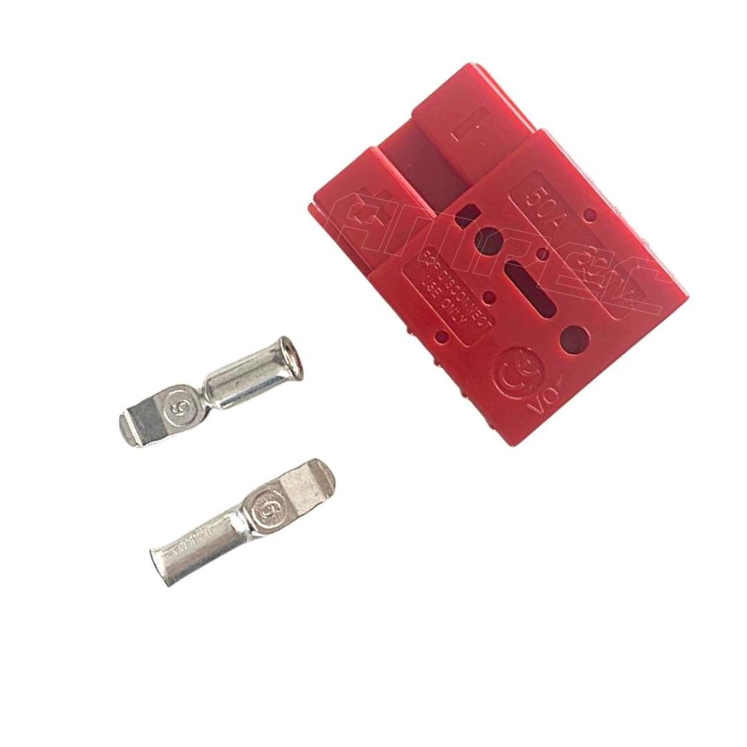 Conector p/ Bateria de Empilhadeira / Estacionária - 50A Conector p/ Bateria de Empilhadeira / Estacionária - 50A