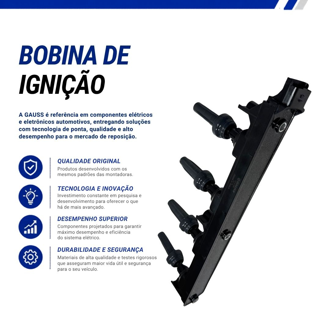 Bobina de Ignição Para Citroen C4 C5 1.6 2.0 Peugeot 307 1.6 2.0 407 Tipo Régua 6 Pinos Bobina de Ignição Para Citroen C4 C5 1.6 2.0 Peugeot 307 1.6 2.0 407 Tipo Régua 6 Pinos