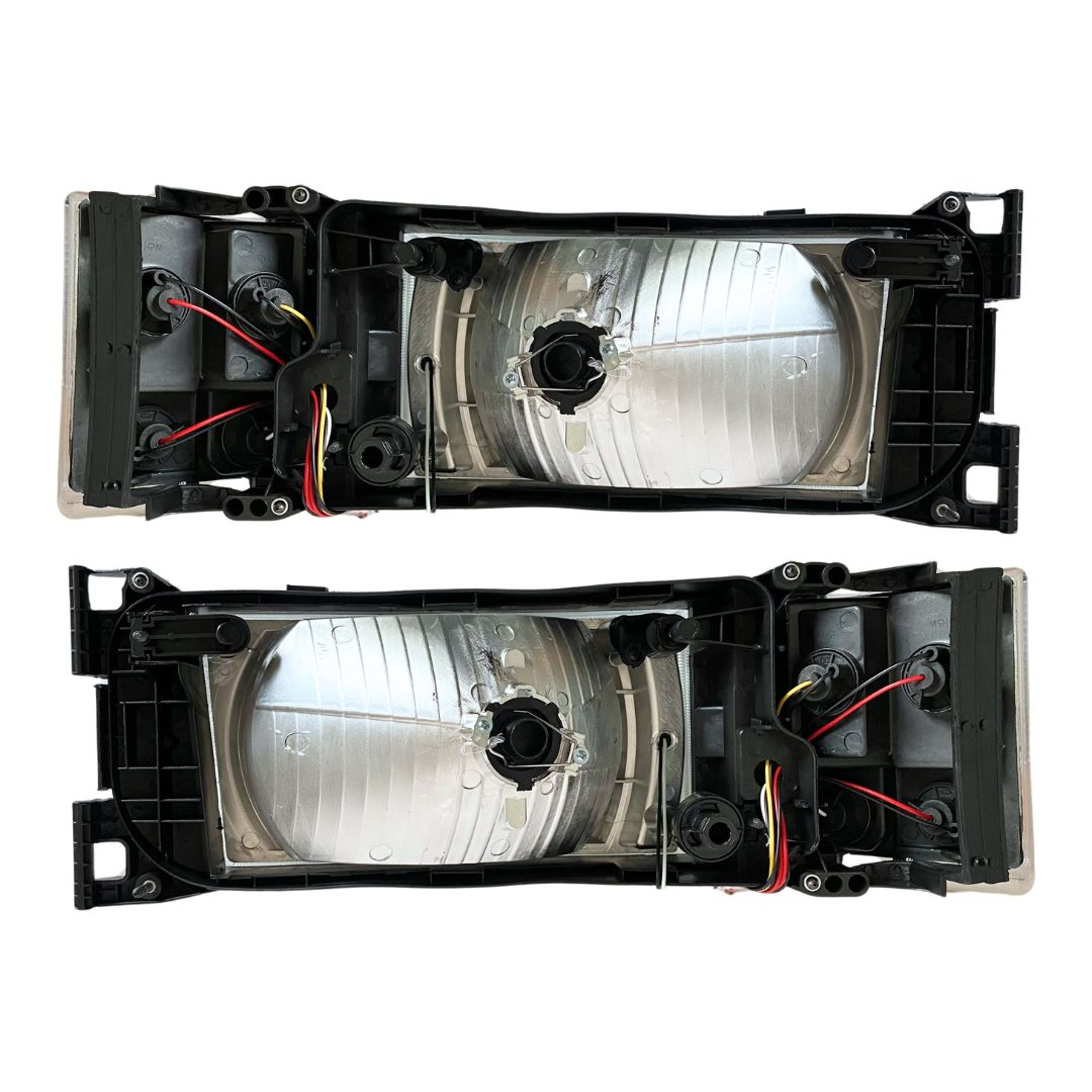 Par Farol Dianteiro 24v E Pisca DRL em LED Para Scania Série 4 5 6 PGR Com Lâmpadas 1732509 1732510 Par Farol Dianteiro 24v E Pisca DRL em LED Para Scania Série 4 5 6 PGR Com Lâmpadas 1732509 1732510