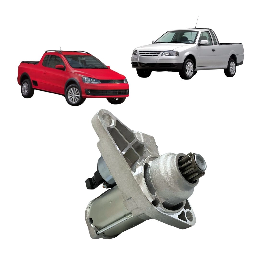 Motor Partida Para Saveiro 1.6 EA111 2009 a 2014 11 Dentes