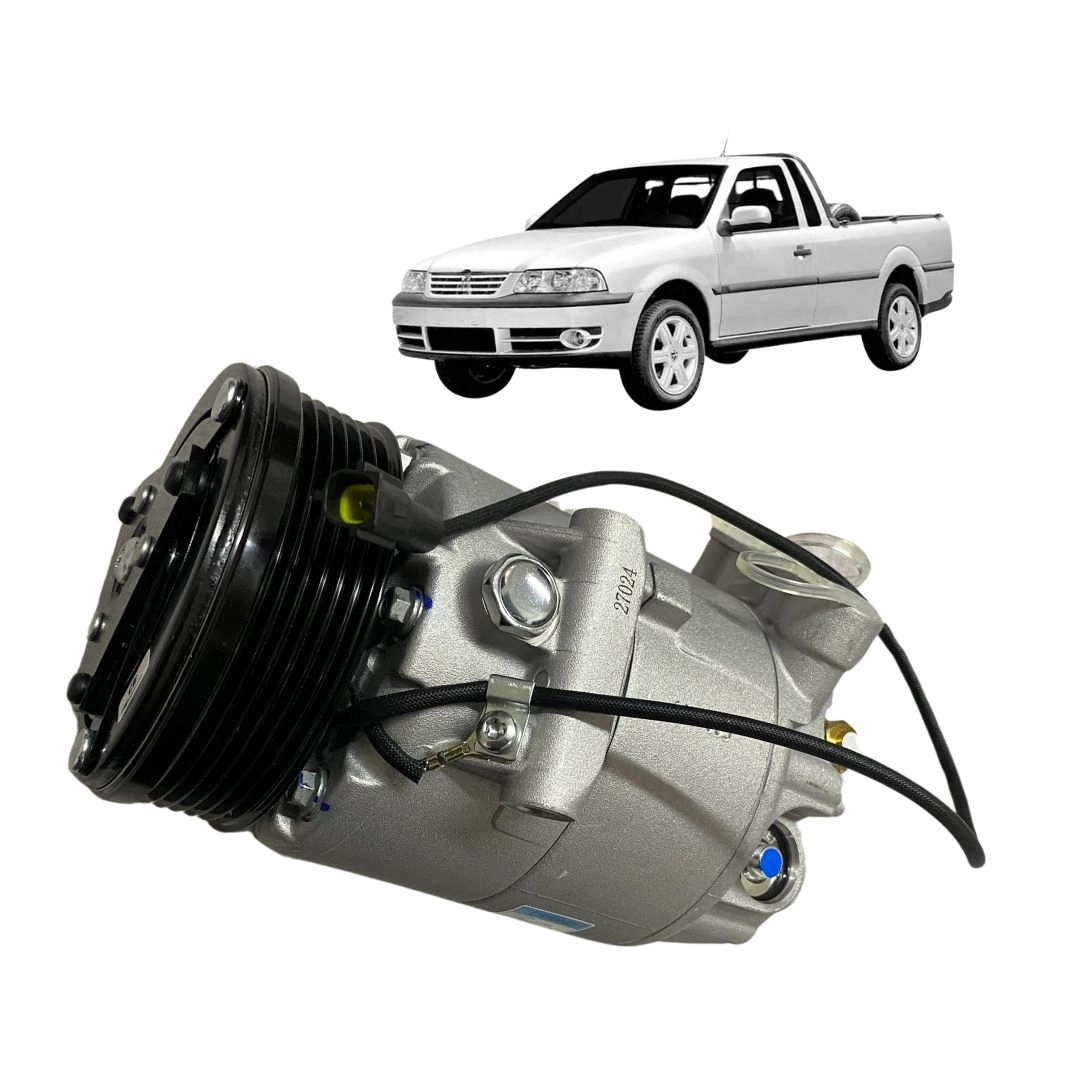 Compressor Ar Condicionado Para Saveiro 1.6 1.8 2002 a 2009