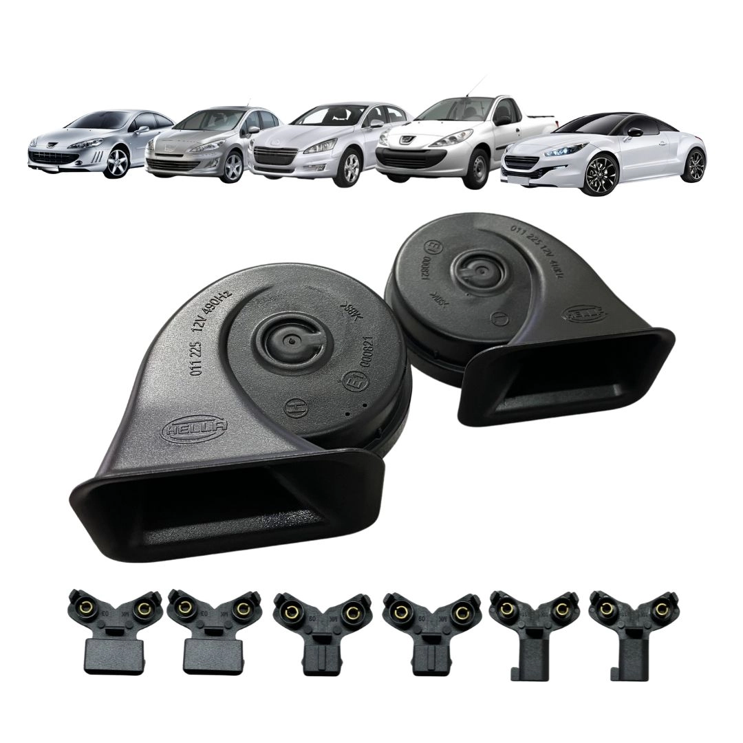 Par Buzina Caracol Para Peugeot 407 408 508 Hoggar RCZ Hella