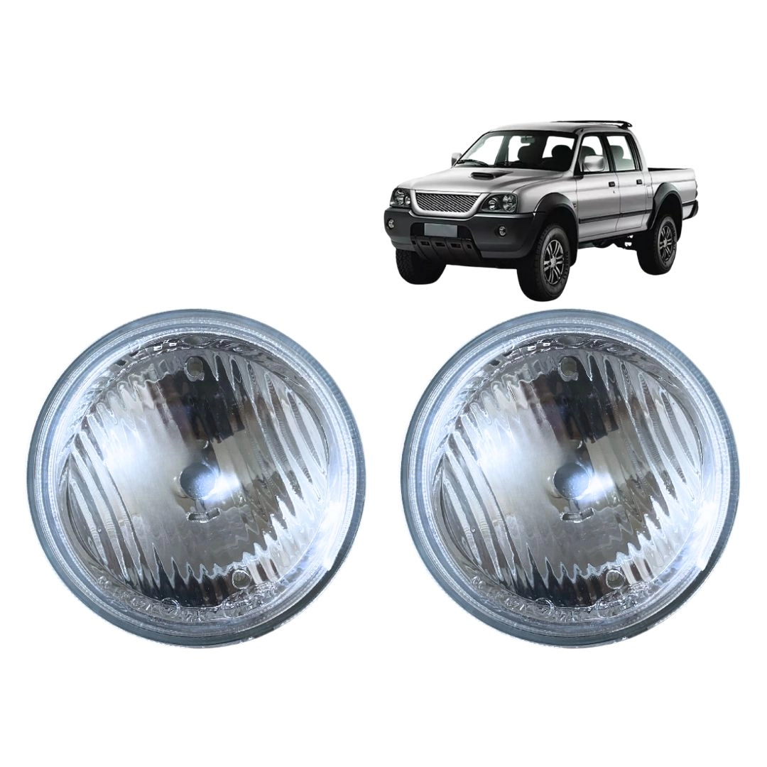 Par Farol Luz Alta Para Mit L200 Pajero Sport TR4 Par Farol Luz Alta Para Mit L200 Pajero Sport TR4