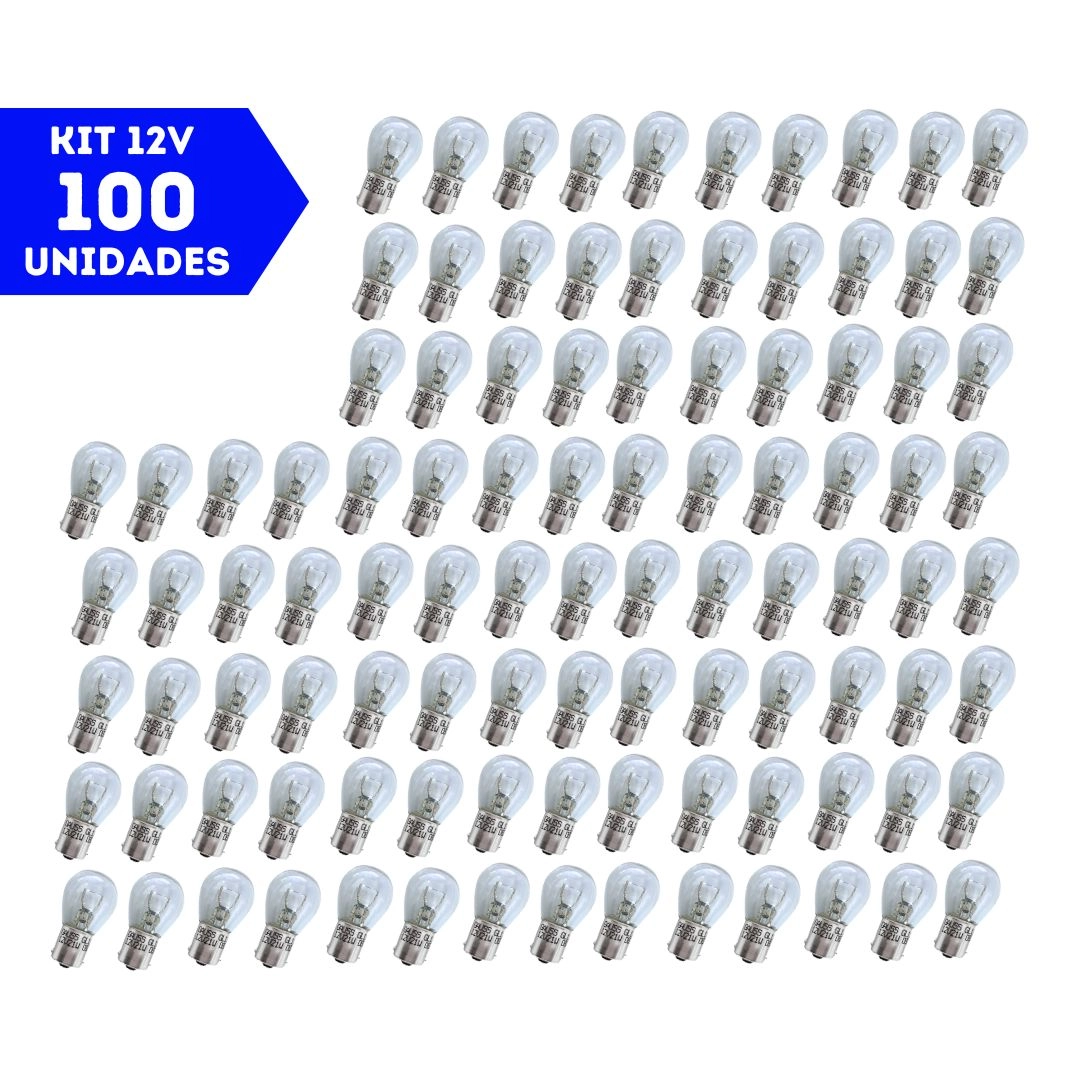 Lâmpada 1 polo 12v Miniatura Caixa Com 100 Unidades GL1141 Lâmpada 1 polo 12v Miniatura Caixa Com 100 Unidades GL1141