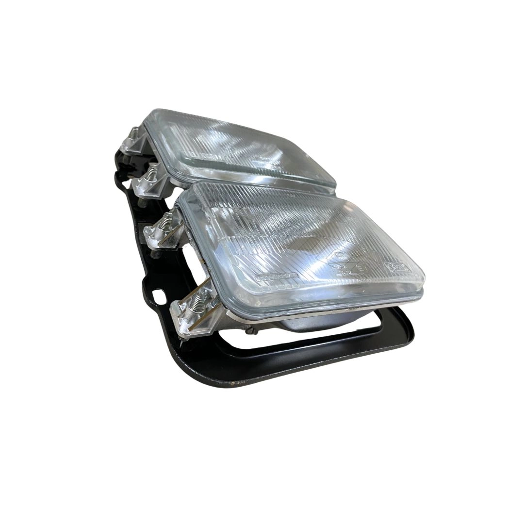 Kit Farol Duplo Vidro Para Ford F1000 F4000 + Lâmpadas Kit Farol Duplo Vidro Para Ford F1000 F4000 + Lâmpadas