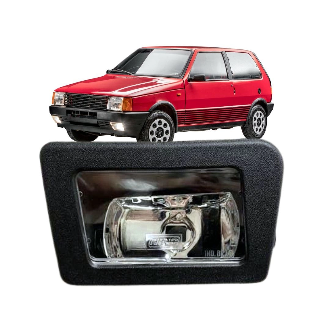 Farol Milha Para Uno Fiorino 1984 a 1990 Longo Alcance LE