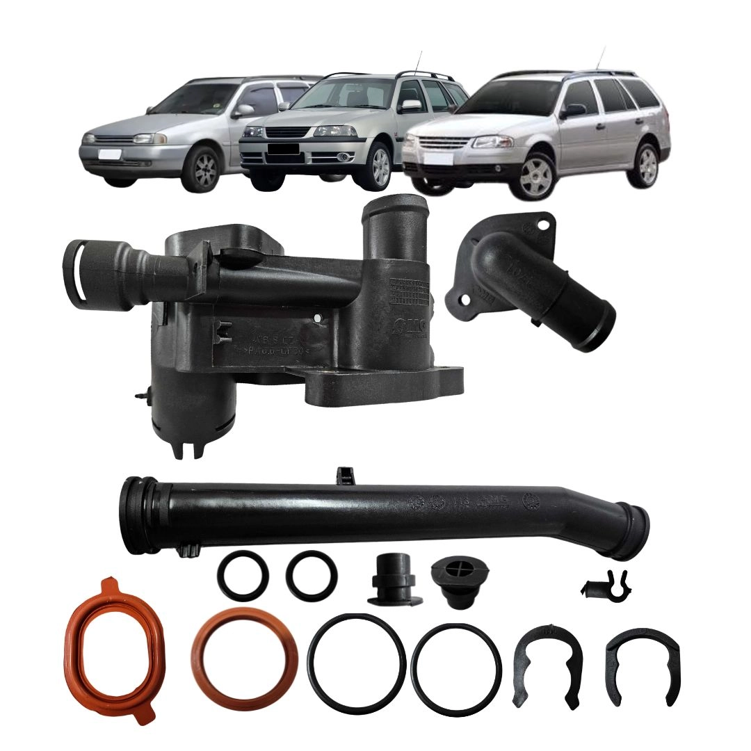 Kit Cavalete Água Para Parati 1.0 G2 G3 G4 Sem Ar Quente