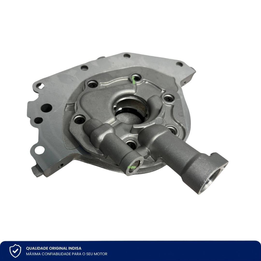 Bomba de Óleo Ford Fiesta Ka EcoSport Focus Courier Escort 1.0 1.6 8V Zetec Rocam Flex Supercharger Com Junta e Anel