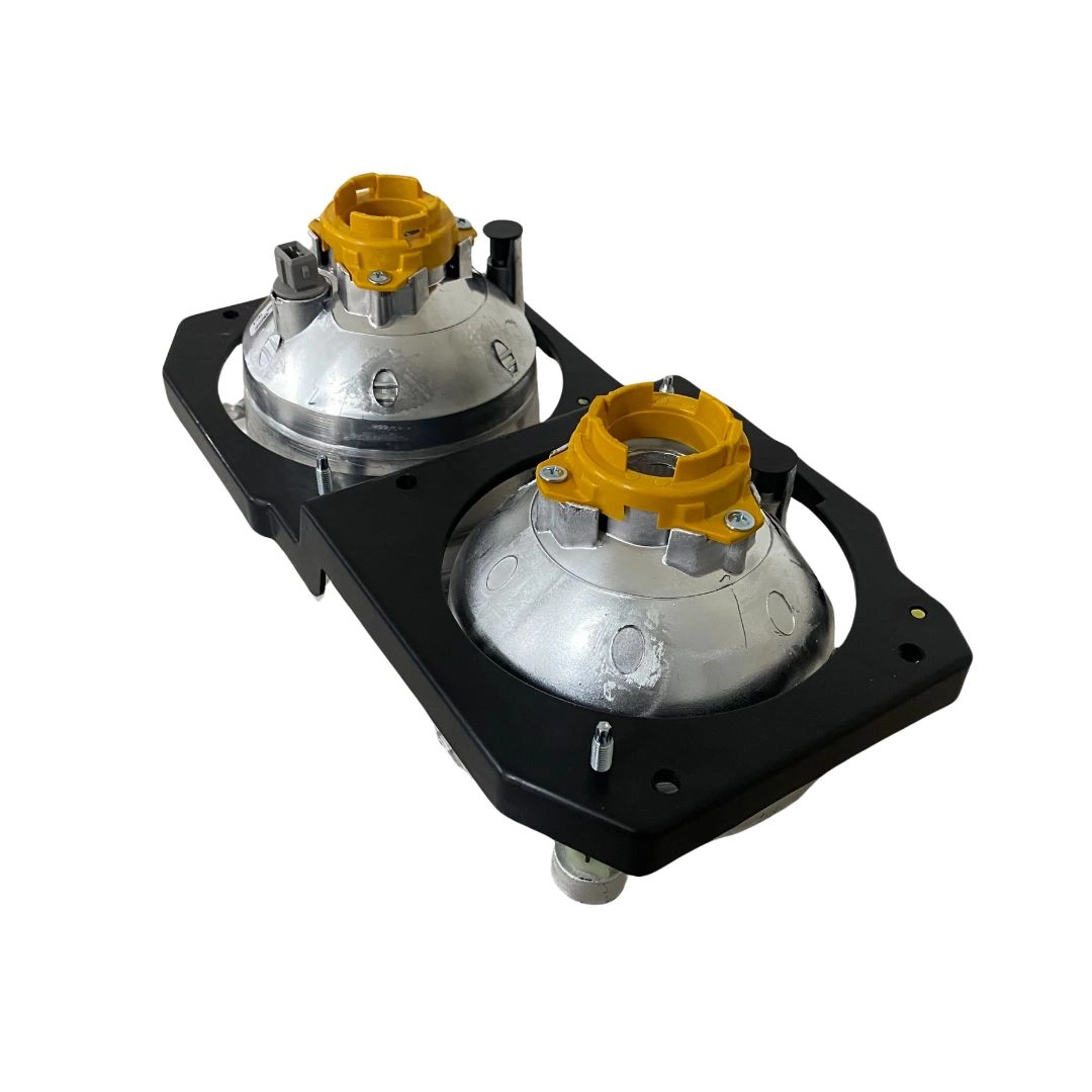 Kit Farol Duplo MBB Cara Chata 1938s 1944s NINO + Lâmpadas 