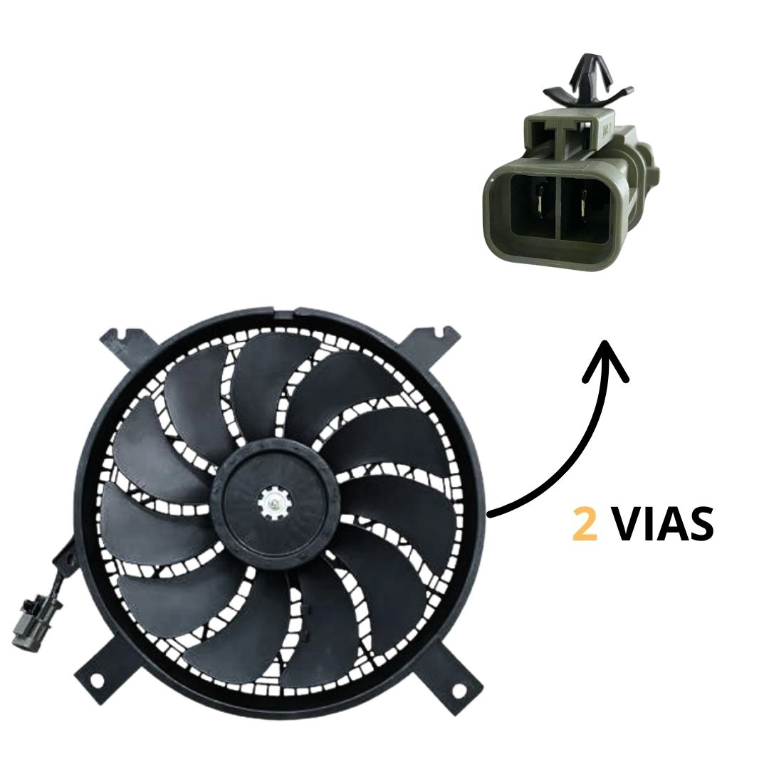 Ventoinha Radiador Para Suzuki Grand Vitara 2.7 2001 a 2005 Ventoinha Radiador Para Suzuki Grand Vitara 2.7 2001 a 2005
