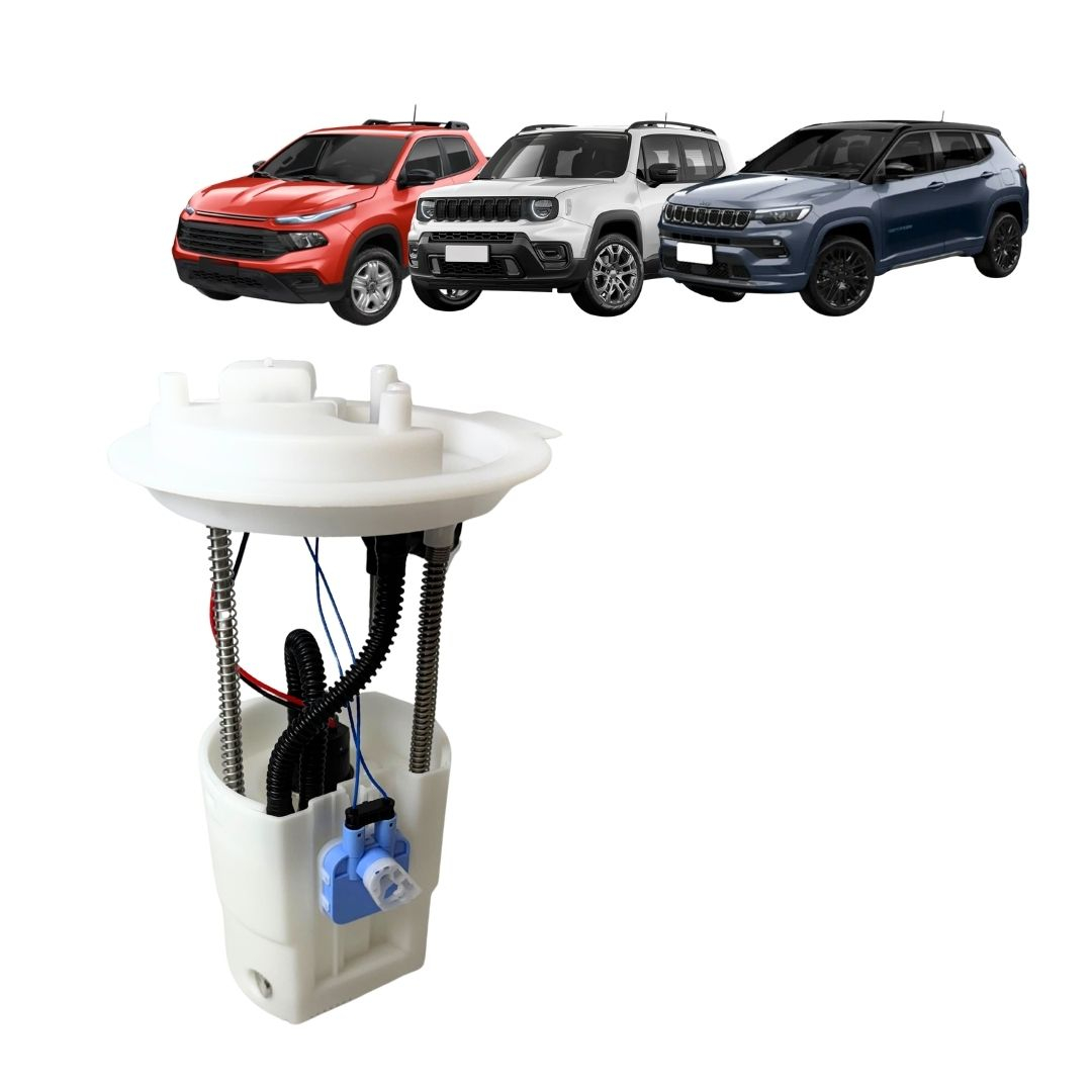 Bomba de Combustível Elétrica Refil 12V 3,0 Bar 4 Pinos Para Fiat Toro 1.8 2.4 Jeep Renegade 1.8 Compass 2.0 Flex Gauss