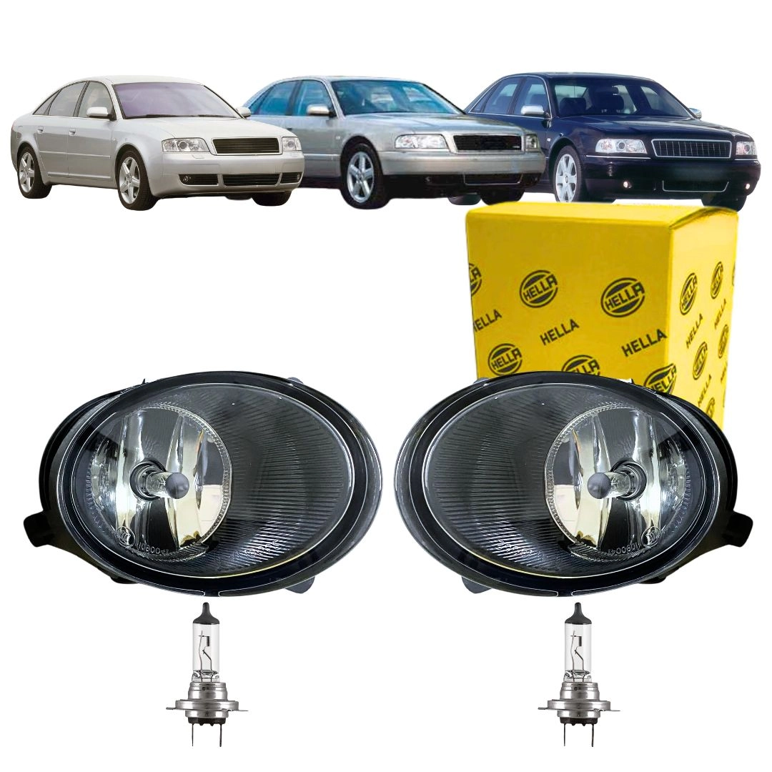 Par Farol Milha Para Audi A6 A8 S8 2002 a 2011 LD/LE Hella