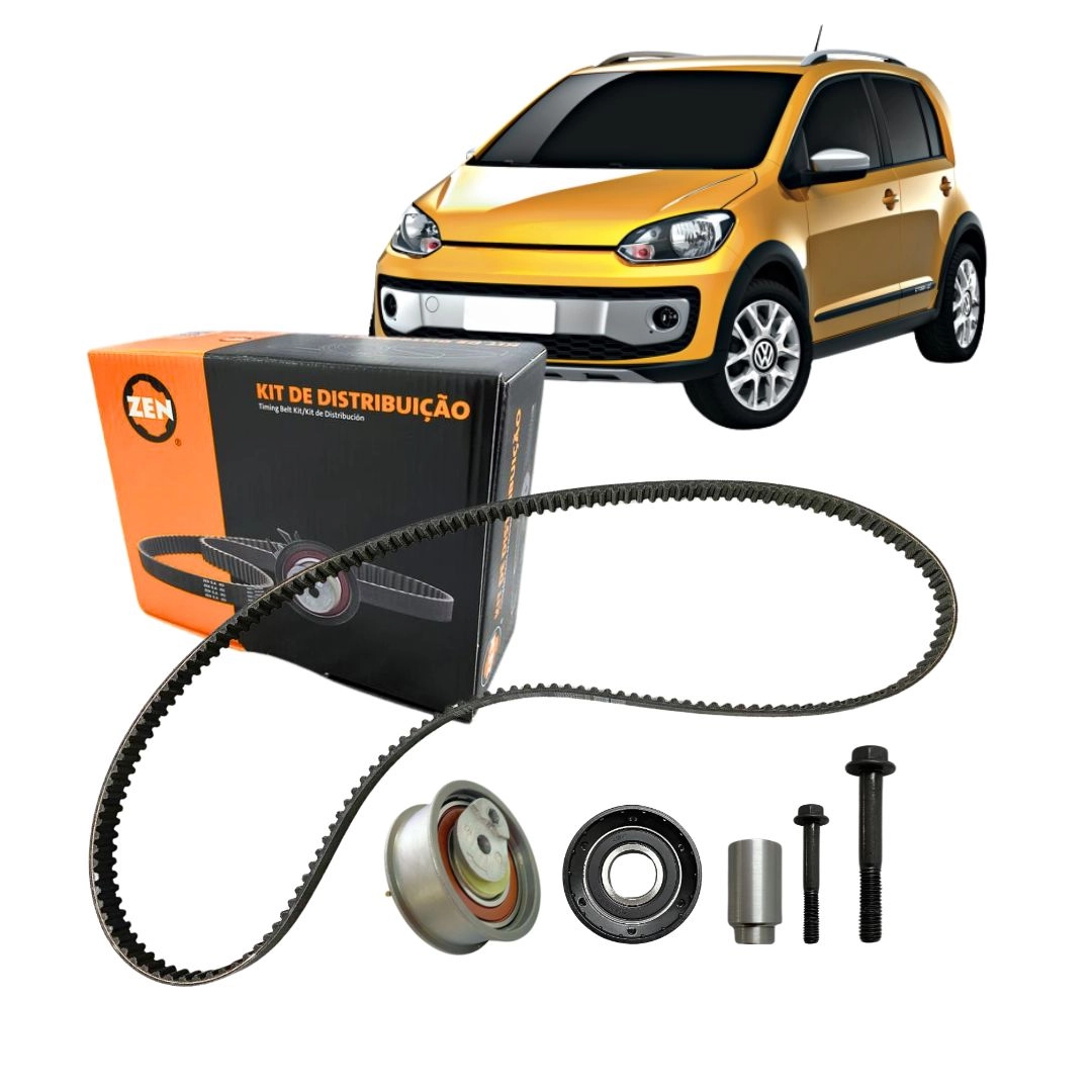 Kit Polia Tensor Correia Dentada Para Up! 1.0 TSI Após 2014 Kit Polia Tensor Correia Dentada Para Up! 1.0 TSI Após 2014