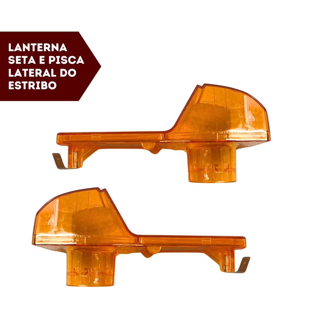 Par Lanterna Pisca Seta Lateral Estribo ParaScania S5 Par Lanterna Pisca Seta Lateral Estribo ParaScania S5