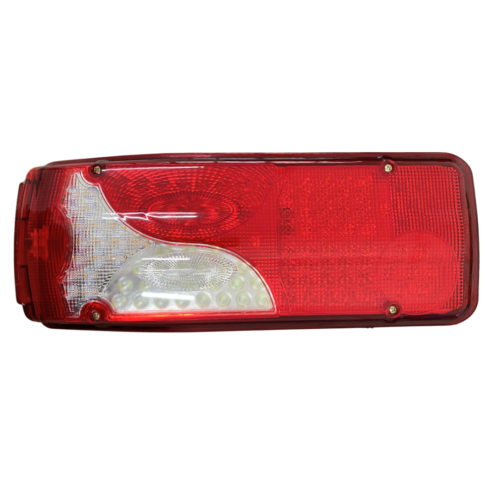 Lanterna Traseira Botinha LED 24v Para Scania Série 4 Scania Série 5 Após 2007 Com Vigia Esquerdo Lanterna Traseira Botinha LED 24v Para Scania Série 4 Scania Série 5 Após 2007 Com Vigia Esquerdo