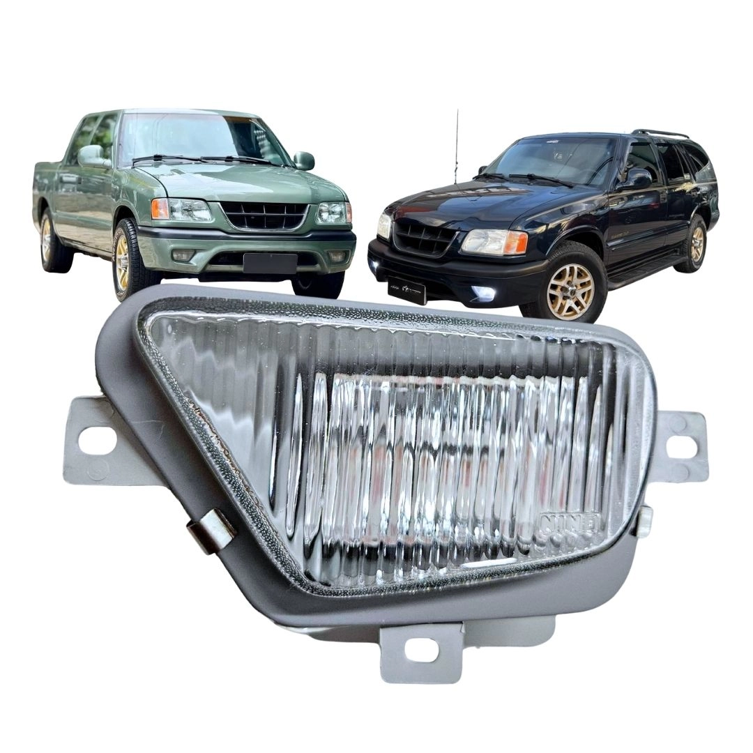 Farol Auxiliar Neblina Para S10 Blazer 1999 a 2000 Vidro LE Farol Auxiliar Neblina Para S10 Blazer 1999 a 2000 Vidro LE