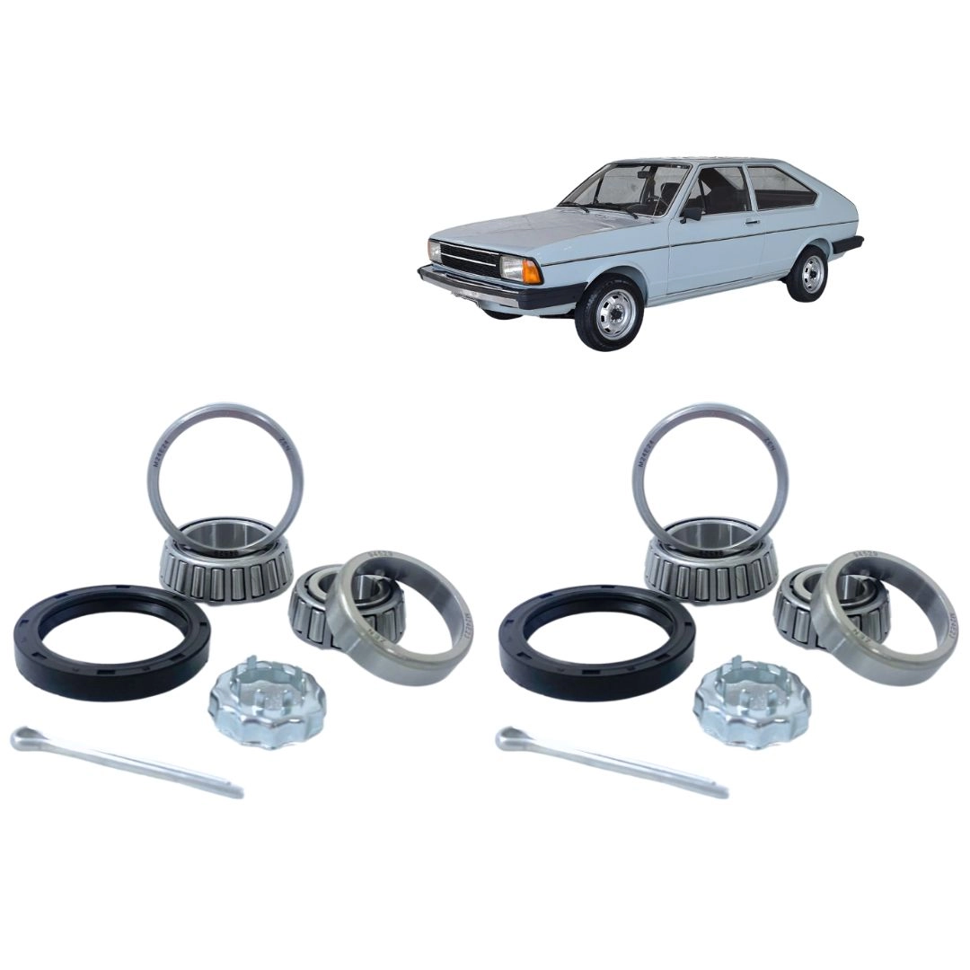 Kit 2 Rolamento Roda Traseira Para VW Passat 1982 a 1989 ZEN Kit 2 Rolamento Roda Traseira Para VW Passat 1982 a 1989 ZEN