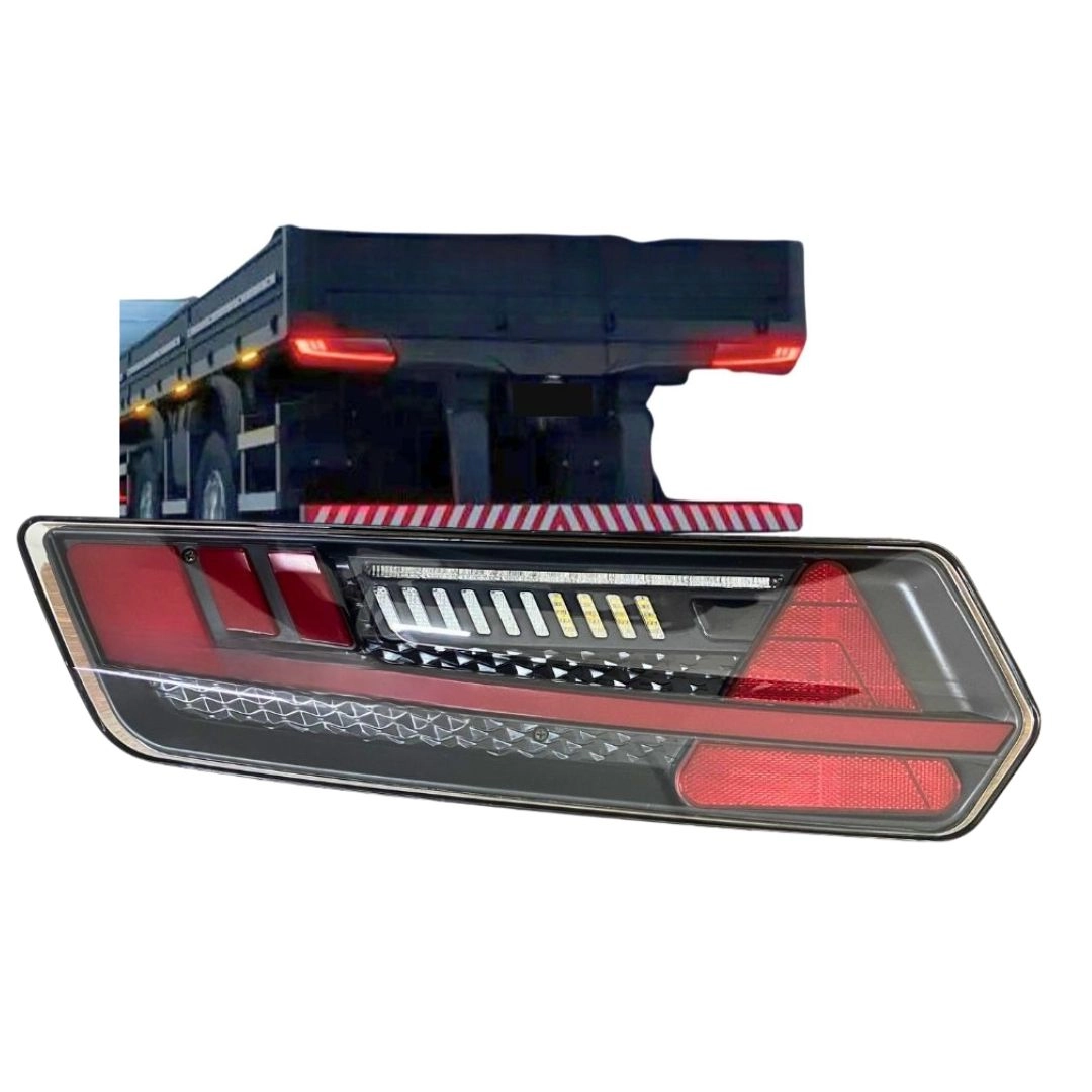 Lanterna Traseira LED Multifunção 24V Flashing Lado Esquerdo Lanterna Traseira Caminhão SinalSul