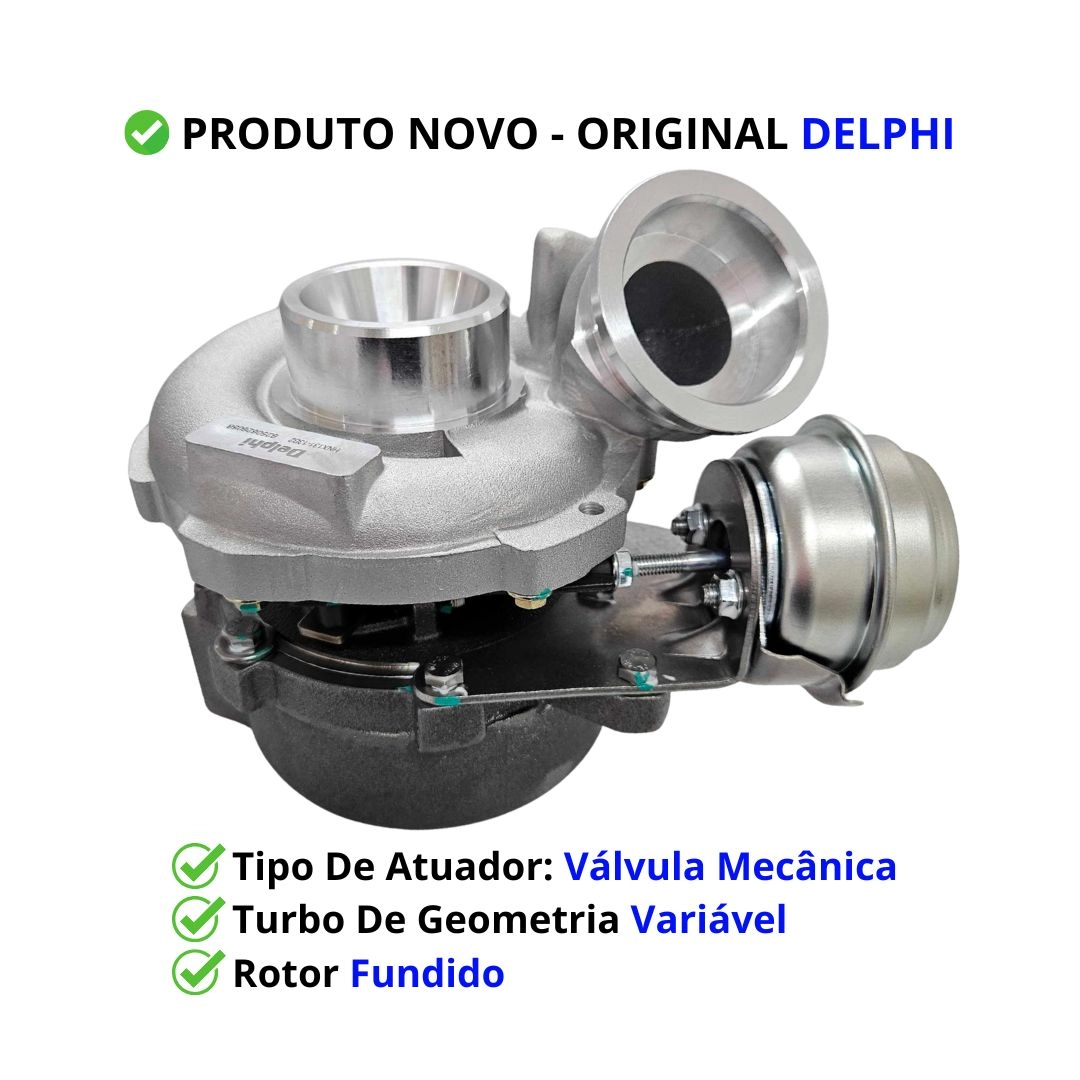 Turbina Turbo Compressor Para Sprinter 311 313 311 2.2 2002 a 2013 Delphi