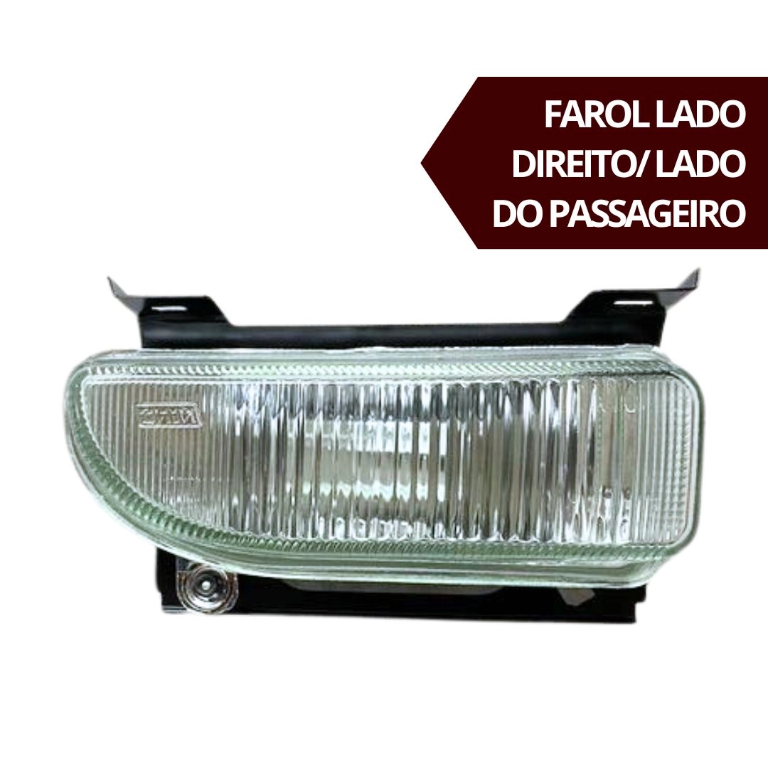 Farol Milha Para Gol Parati Saveiro G2 até 1999 LD Vidro Farol Milha Para Gol Parati Saveiro G2 até 1999 LD Vidro