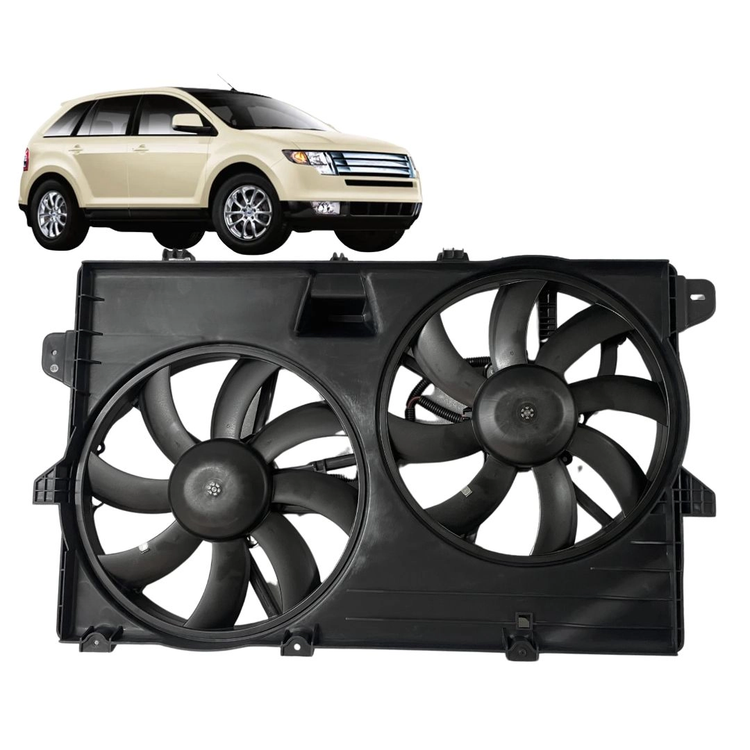 Ventoinha Dupla Radiador Defletor Para Edge 3.5 2008 a 2014 Ventoinha Dupla Radiador Defletor Para Edge 3.5 2008 a 2014