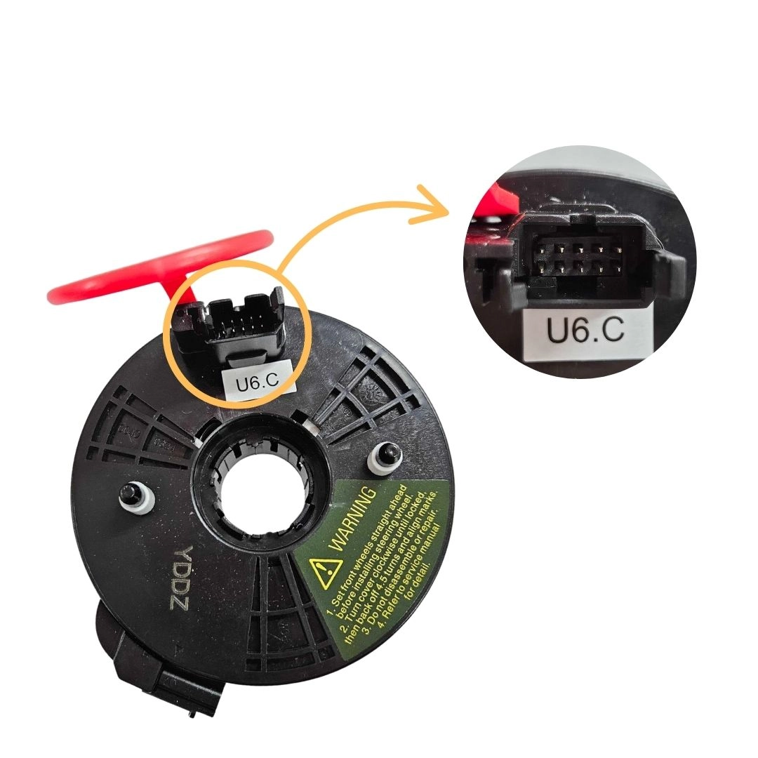 Bobina Contato Volante Para Scania Serie 5 P G R 08 a 10