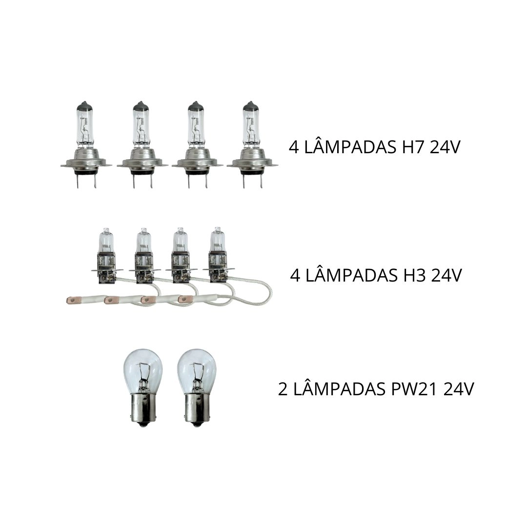 Kit Farol Completo Para Volvo FM FH FM13 FH13 Kit Farol Completo Para Volvo FM FH FM13 FH13