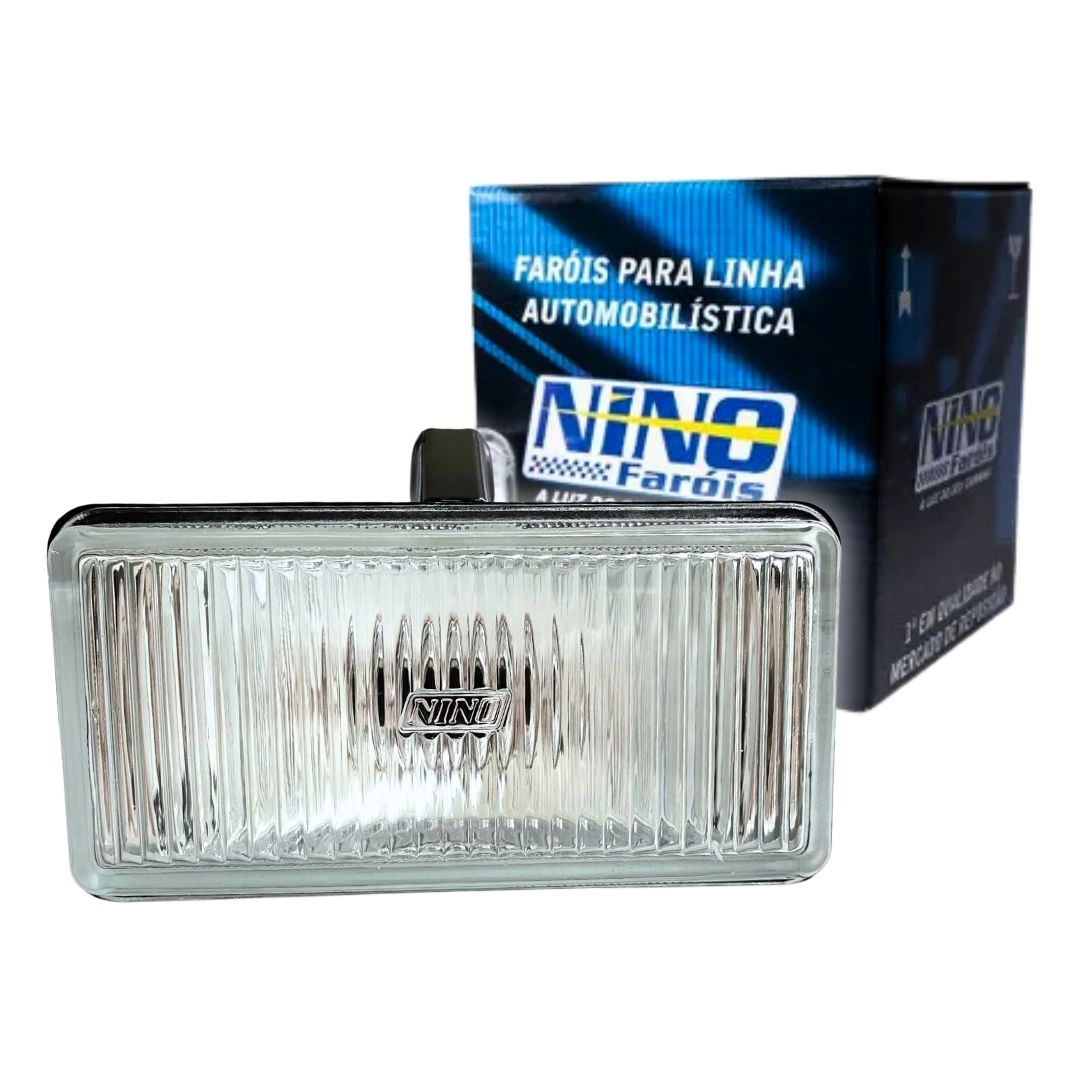 Farol Auxiliar Retangular Universal Neblina H3 152x178mm