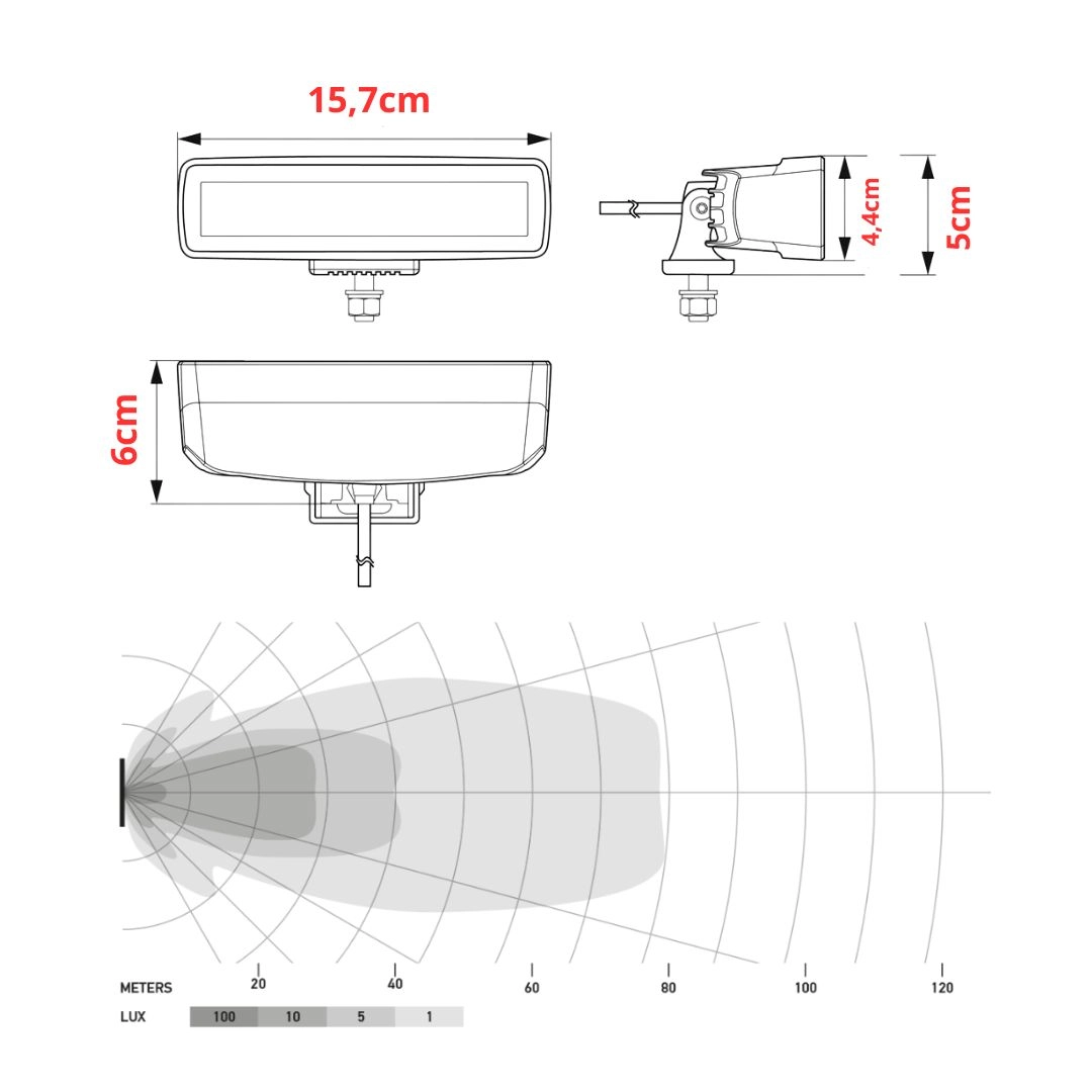 Farol Auxiliar Barra Led Longo Alcance Black Magic Spot Quadriciclo Jeep Utv Hella 1FB358176211 Farol Auxiliar Barra Led Longo Alcance Black Magic Spot Quadriciclo Jeep Utv Hella 1FB358176211