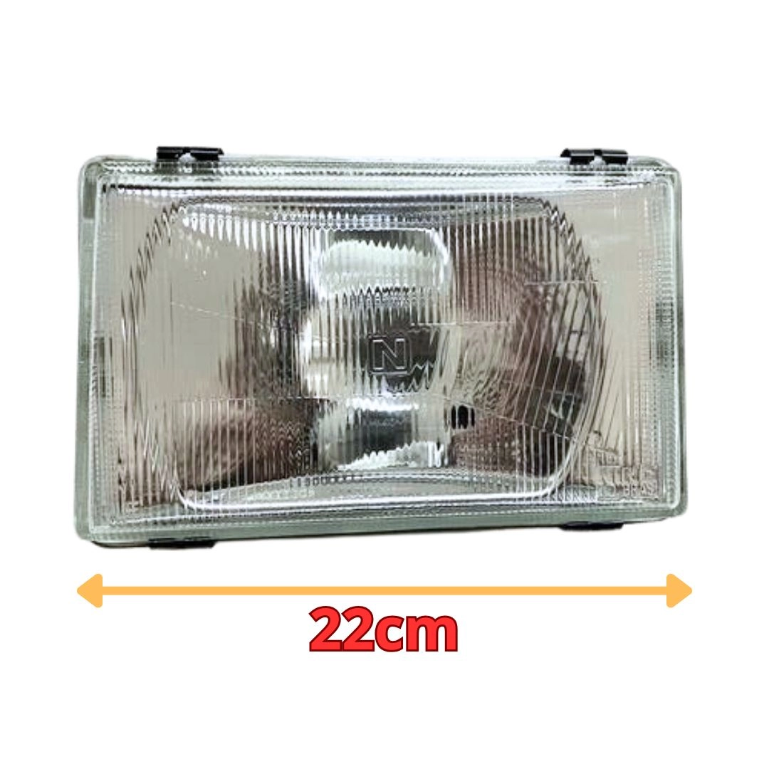 Par Farol Para Saveiro Voyage 1987 a 1990 Vidro Menor Curto Par Farol Para Saveiro Voyage 1987 a 1990 Vidro Menor Curto