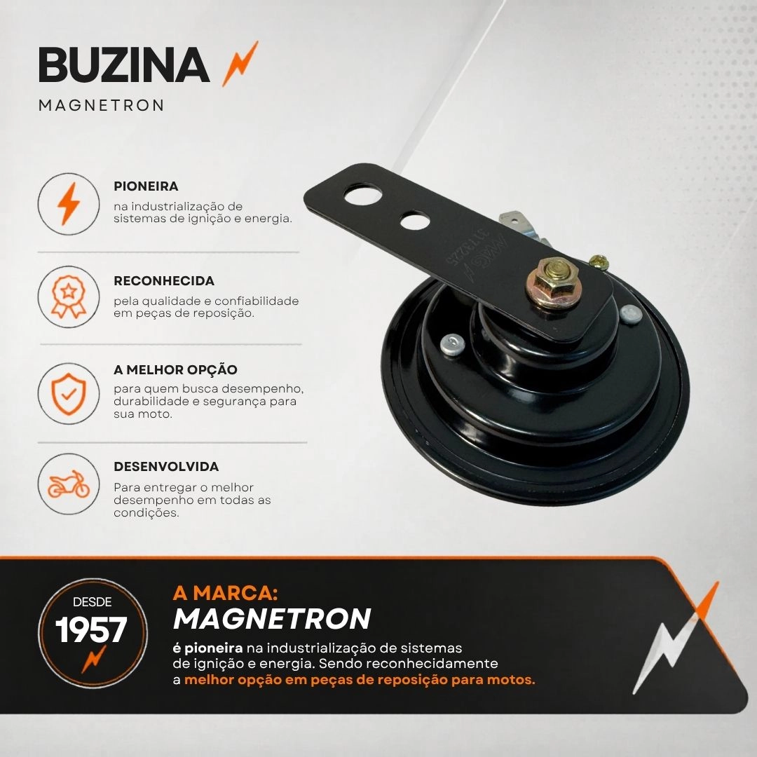 Buzina Moto Para Honda CG Titan Fan Start Cargo NRX Bros YBR XTZ Lander 125 150 160 2000 a 2023 Magnetron Buzina Moto Para Honda CG Titan Fan Start Cargo NRX Bros YBR XTZ Lander 125 150 160 2000 a 2023 Magnetron